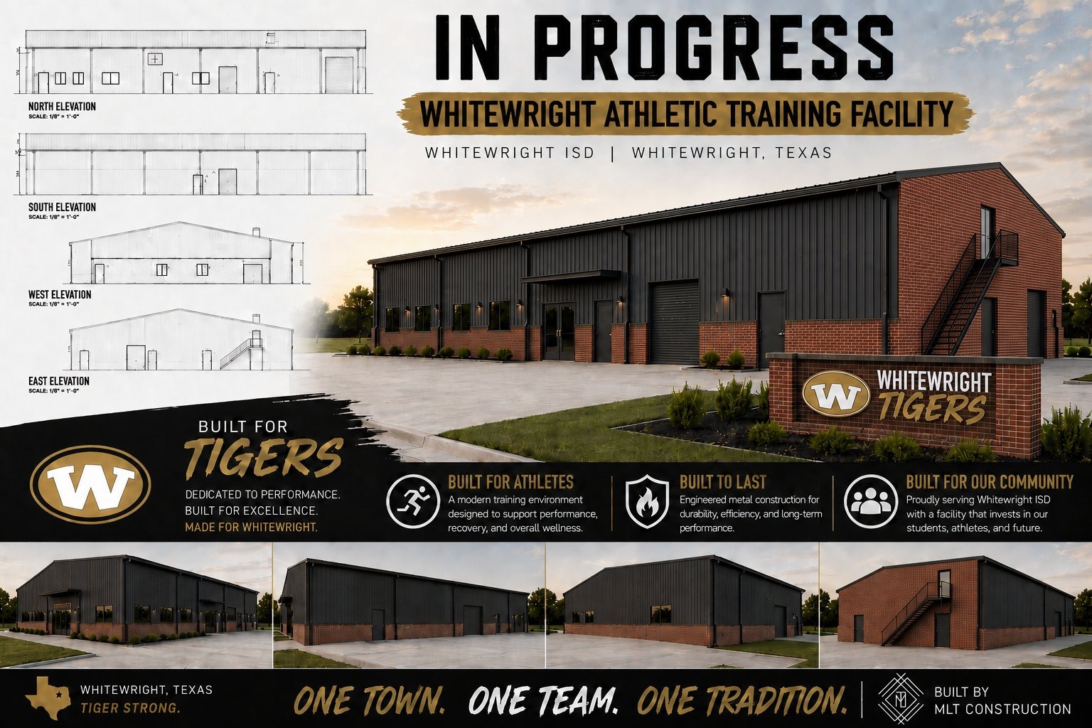 Whitewright ISD Athletic Training Facility — In Progress 2026
